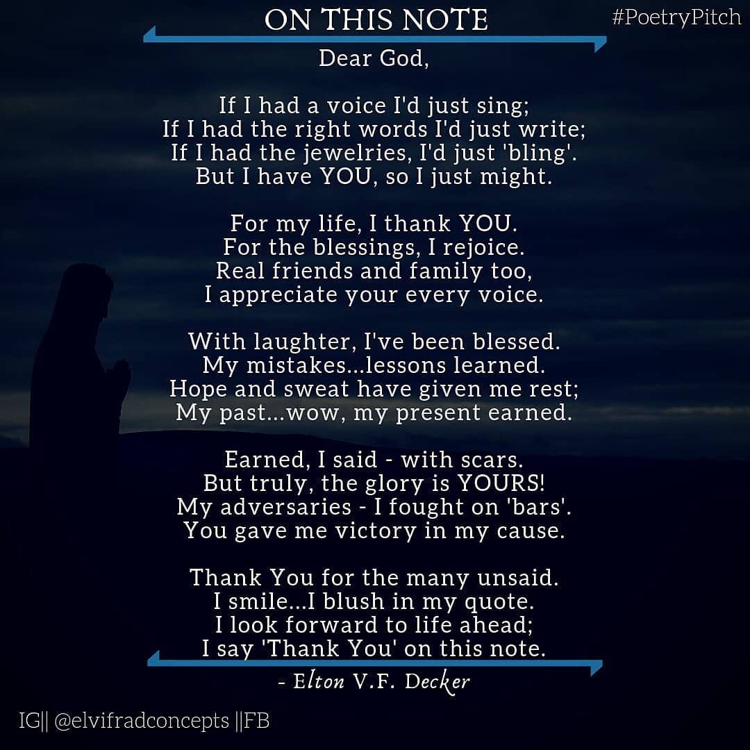 elton_vfd's tweet photo. Be grateful for the things you have...and those that you don't. 
#elvifradconcepts #OnThisNote #poetrypitch #OctoberInspirations https://t.co/0CqRIDPUf9