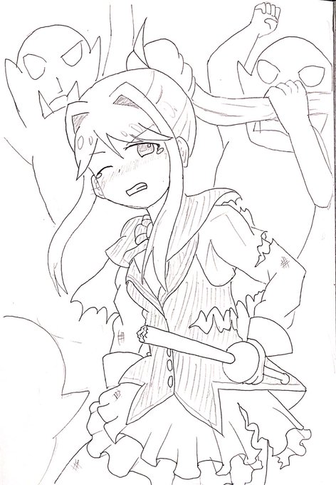 某ゴブスレ的な朋花
雑魚相手に多勢に無勢で追い詰められてくの良いよね… #ミリエロ 