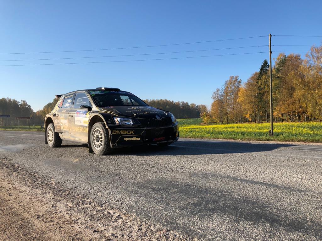 Fredrik Åhlin fastest through so far again. #SS8
#RallyLiepāja #FIAERC #GotTalentProveIt