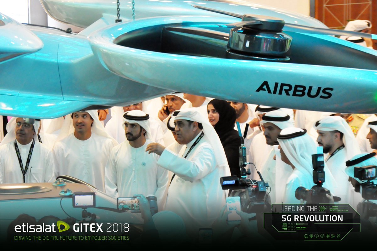 تشرّفنا بزيارة سمو الشيخ حمدان بن محمد بن راشد آل مكتوم لجناحنا في #جيتكس2018 
#EtisalatAtGitex