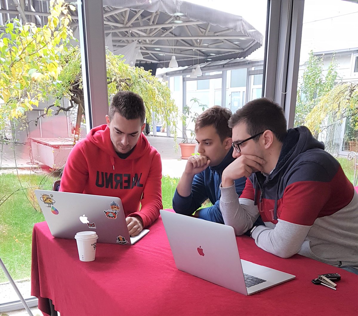 digime's tweet photo. #SJJhackathon team concepts are formed and they guys are now busy pulling the apps together count down to code freeze is off! #personaldata #prviacy #Hackathon https://t.co/1HdFLNt3Xs