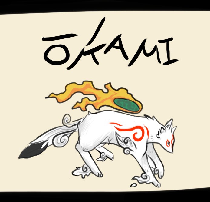 Remembered I also drew Okami once back when I was 12 lol
thought I'd share the little level up 
2010 -> 2018 