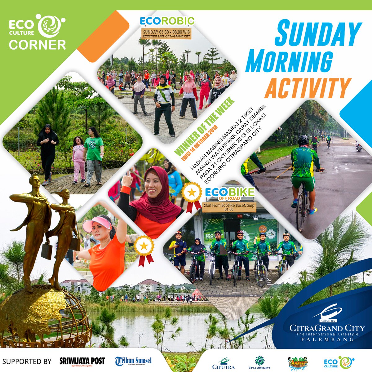 Ini dia pemenang EcoRobic edisi 14 Oktober 2018, selamat ya :D