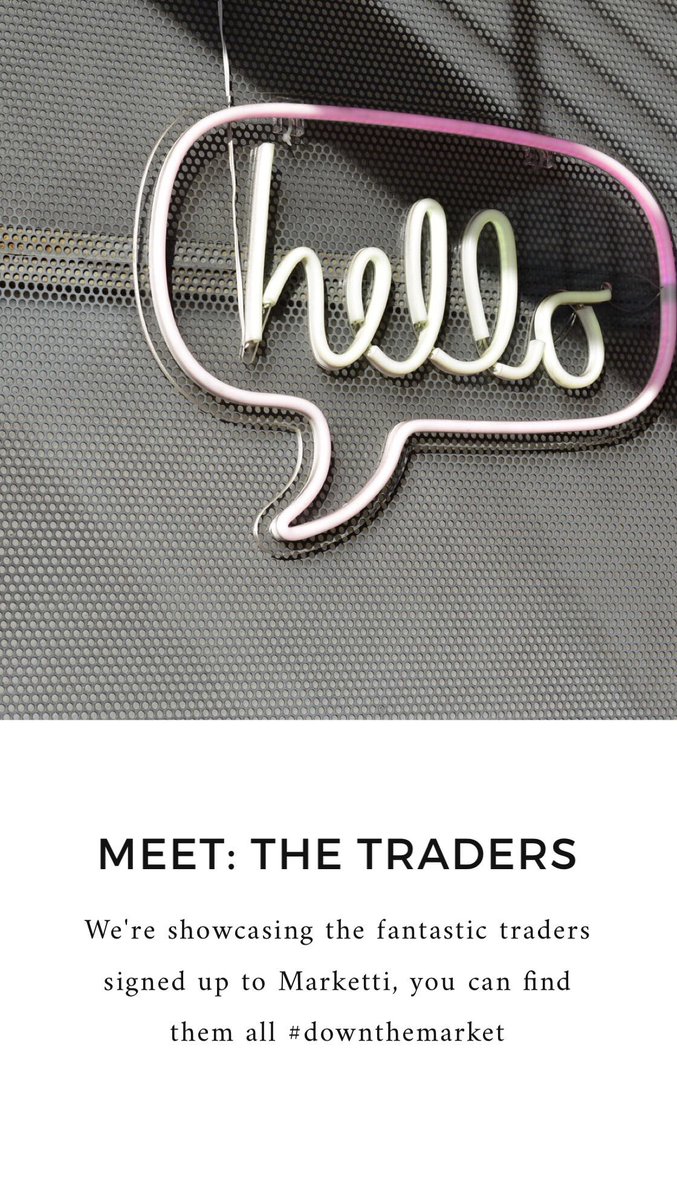 Markettiapp's tweet photo. MEET: THE TRADERS 👋🏼

We’re showcasing some of the fantastic traders signed up to Marketti. Just follow the thread 👇🏼 (or head to our Instagram stories!) 

You can find all of the traders &amp; markets on our app or check out our website 📲 https://t.co/hwdOggcuSv  #downthemarket https://t.co/qdcVFh8hlm