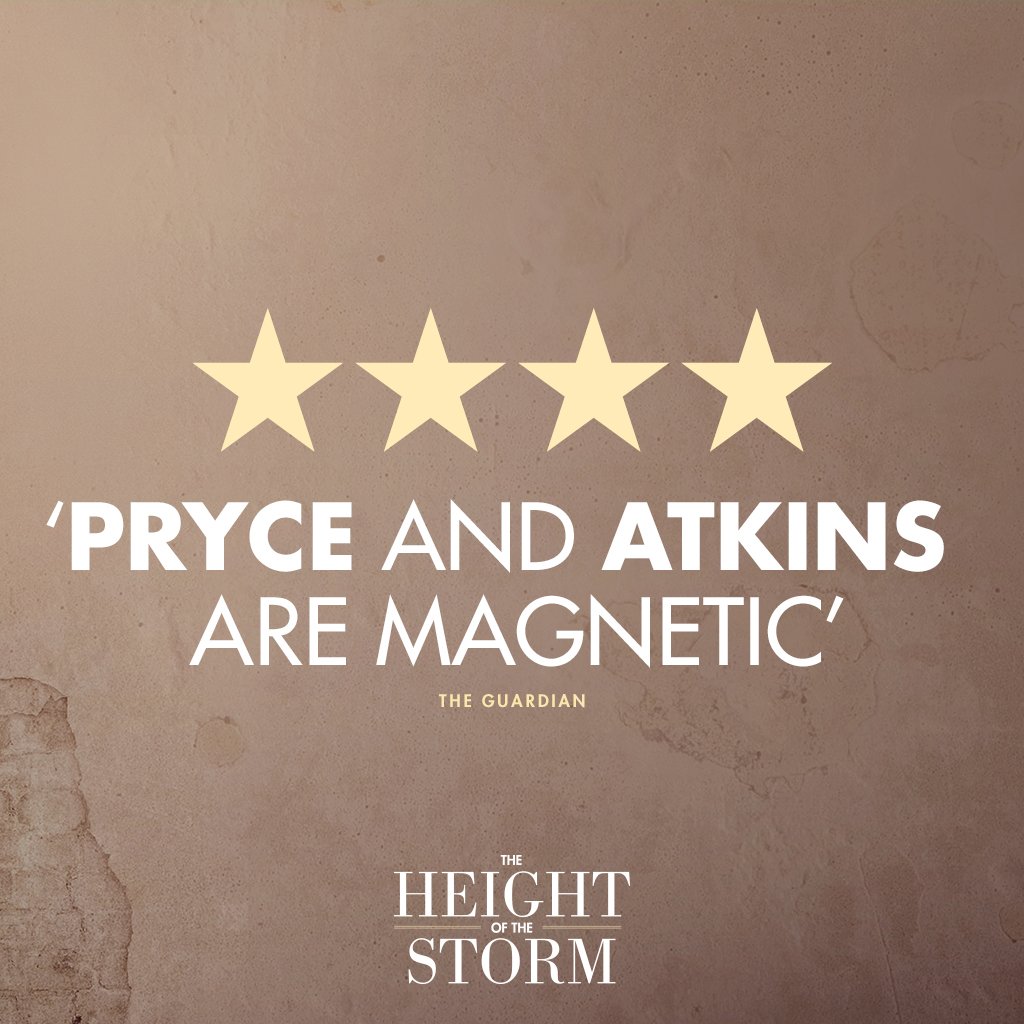 A fantastic review from The Guardian! #StormThePlay