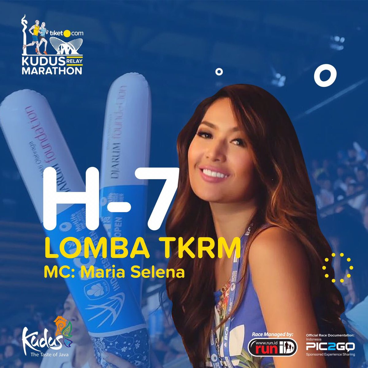 tkrm2018's tweet image. H-7 menuju #TKRM2018!
Saatnya menikmati masa tapering kamu menanti hari lomba. @MariaSelena_ siap menyemangati di garis start dan menyambut kamu di finis sebagai MC pada hari acara.

tiket.com/TKRM

#tiketcomkudusrelaymarathon
#tiketkemanapun 
#kudus
#relaymarathon