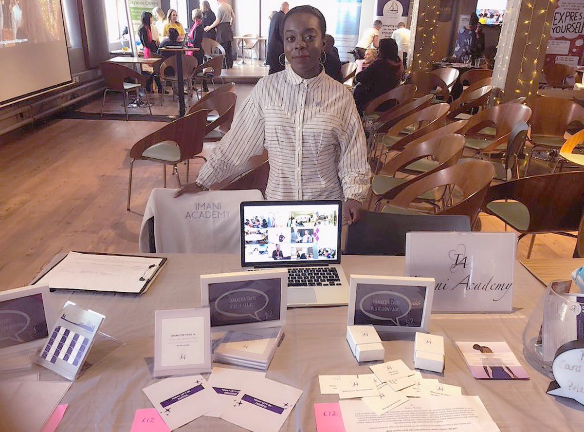 ImaniCB's tweet image. Had such a great day in #Nottingham yesterday, at the ‘Parents of teens and pre teens expo’ #ittakesavillage. Made so many great connections with people who really get #imaniacademys mission and vision! Thanks to the expo team for having me. Our resources were a win too. ☺️