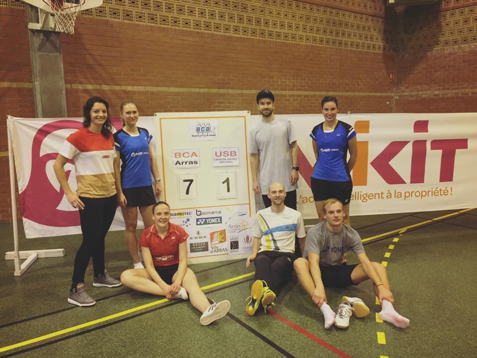gettersaar's tweet photo. 7-1 win yesterday 💪🏻 @BadmintonArras https://t.co/5zNy8sFFHk