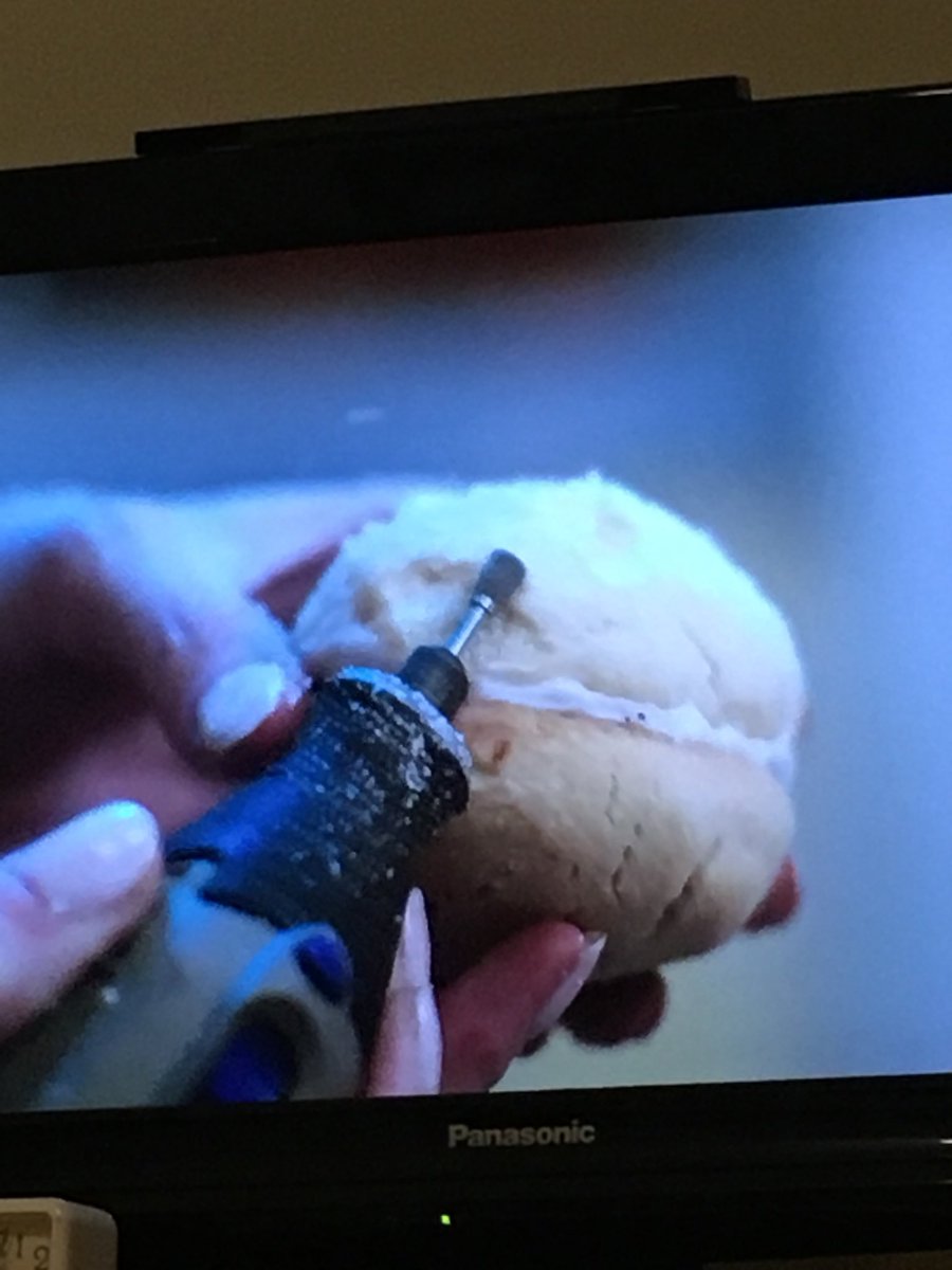 Emma_Educates's tweet photo. Never would have thought to use power tools to shape my dessert creations! What a fantastic idea!! Thanks #Netflix and The Curious Creations of Christine McConnell!! #acuedu_s #acuedu_tas https://t.co/9sMAX3pcik