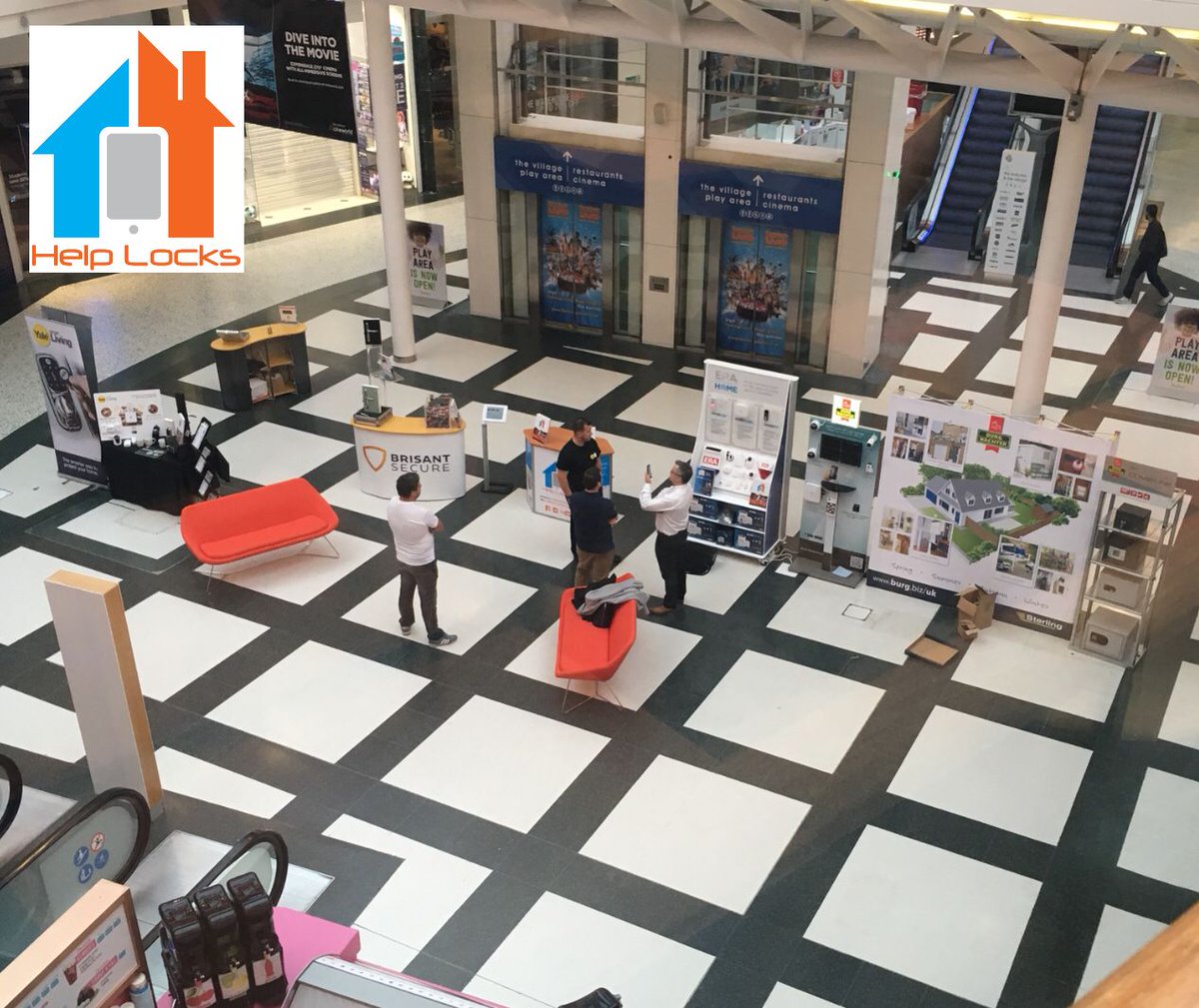 HelpLocks's tweet photo. Almost ready!

@HelpLocks Home Security Event, @whiteroseleeds  featuring some of the best mechanical &amp; smart security solutions by @YaleSecurity @ERASecurity @BrisantSecure &amp; @burgwachteruk 

https://t.co/Sm83YBvoyv

#HelpLocksEvents https://t.co/buI77YIn03