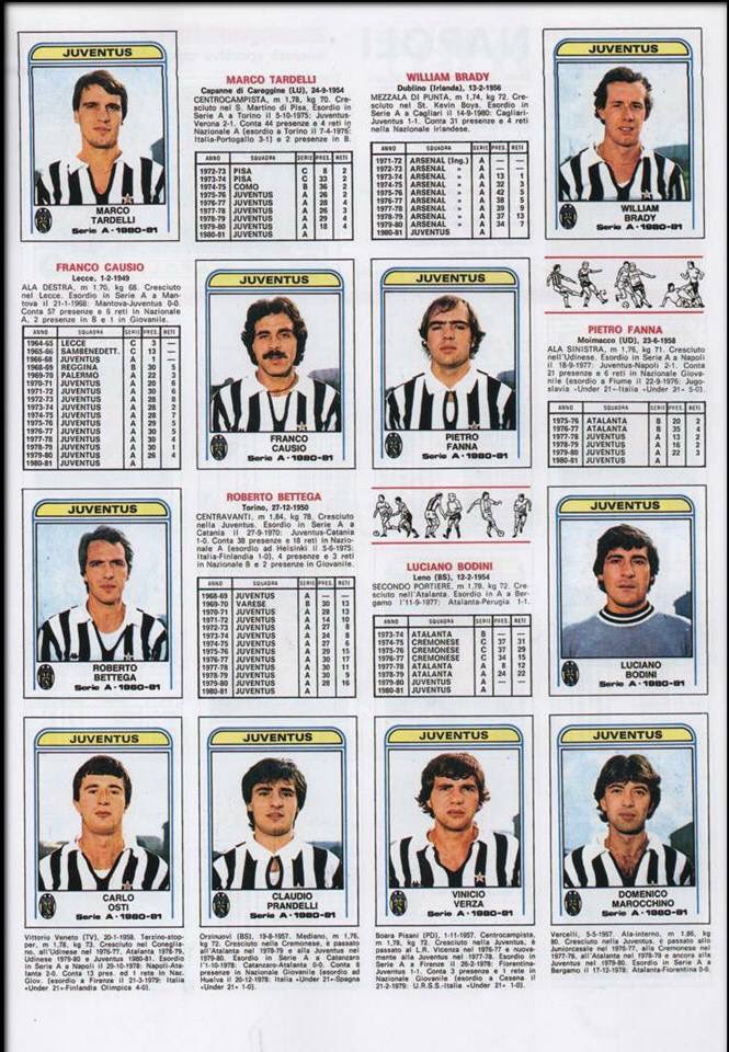 CARTOLINA UFFICIALE CALCIO JUVENTUS F.C. SQUADRA CAMPIONE D'EUROPA ROMA