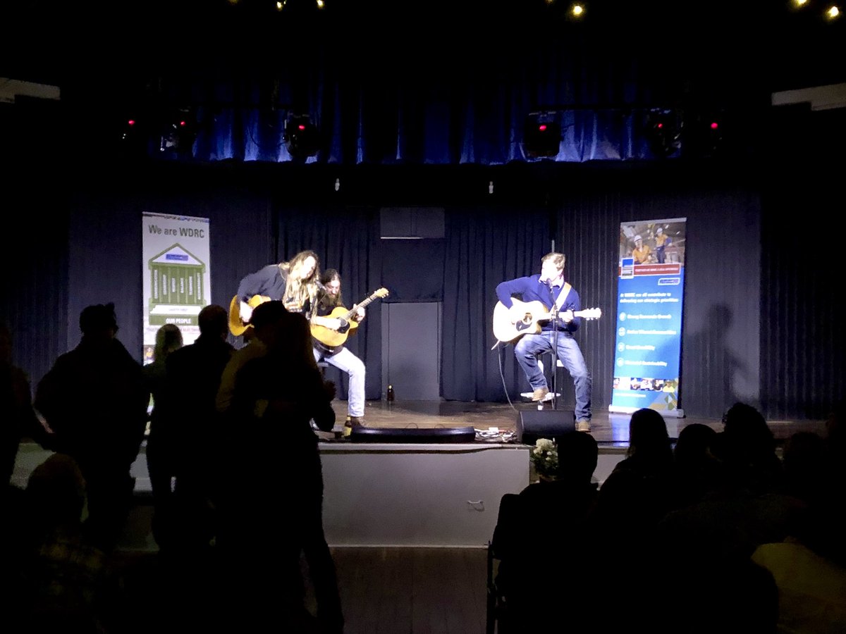 RUboggedmate's tweet photo. Friday night went off in Glenmorgan!!
Rain, laughter & music rocked the hall!
@MerrickWatts & @MelindaButtle hilarious! When local talent Tim Drury joined ARIA nominees Adam Eckersley & Brooke McClymont on stage it brought the house down! @WesternDownsRC #NotJustforLaughs https://t.co/RmDrJVD5AB