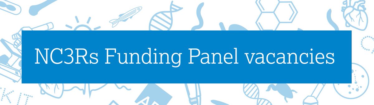 Biotechnology and Biological Sciences Research (@bbsrc) on Twitter photo Funding panel vacancies <a href="/NC3Rs/">The National Centre for the 3Rs</a> to join from January 2019. Closes 14 November 4pm. More info available here: nc3rs.org.uk/funding-panel-…. Funding panel vacancies <a href="/NC3Rs/">The National Centre for the 3Rs</a> to join from January 2019. Closes 14 November 4pm. More info available here: nc3rs.org.uk/funding-panel-….