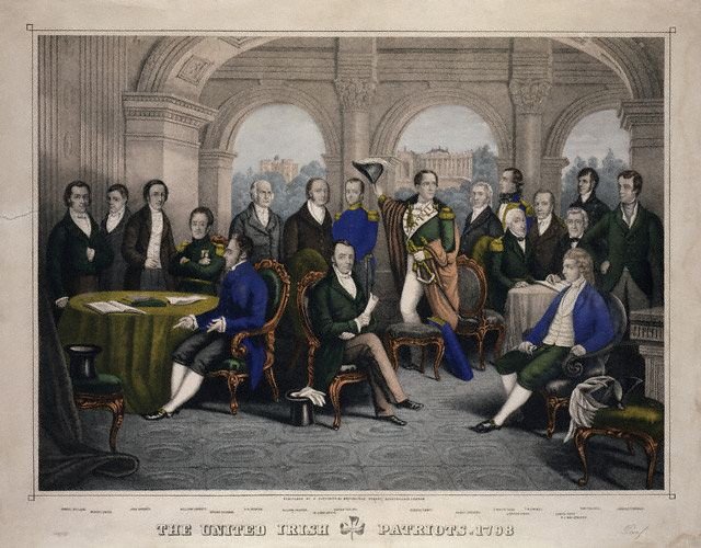 irelandbattles's tweet photo. #OnThisDay 1791 The Society of United Irishmen was formed in #Belfast. Initially set for parliamentary reform, it evolved to a revolutionary organisation aimed at ending British rule in #Ireland &amp; forming a sovereign republic for all faiths. It lead the 1798 rebellion.
#History https://t.co/shhGY2yZaY