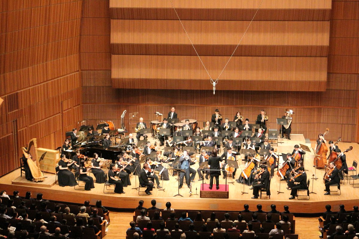 y_symphony's tweet photo. 第272回定期演奏会 両日とも終了いたしました🎵

本日はさらにたくさんのお客様にお越しいただくことができました😊

ドビュッシー、ショスタコーヴィチはもちろん素晴らしく、W・ペリー トランペット協奏曲は圧巻の演奏でした🎺❗

ご来場くださいましたお客様、本当にありがとうございました❗❗ https://t.co/xYnCpEVayU