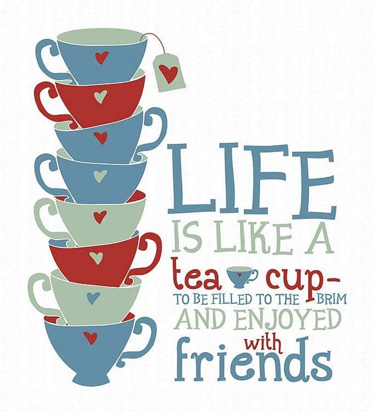 Enjoy your sunny Sunday with a lovely cup of #tea