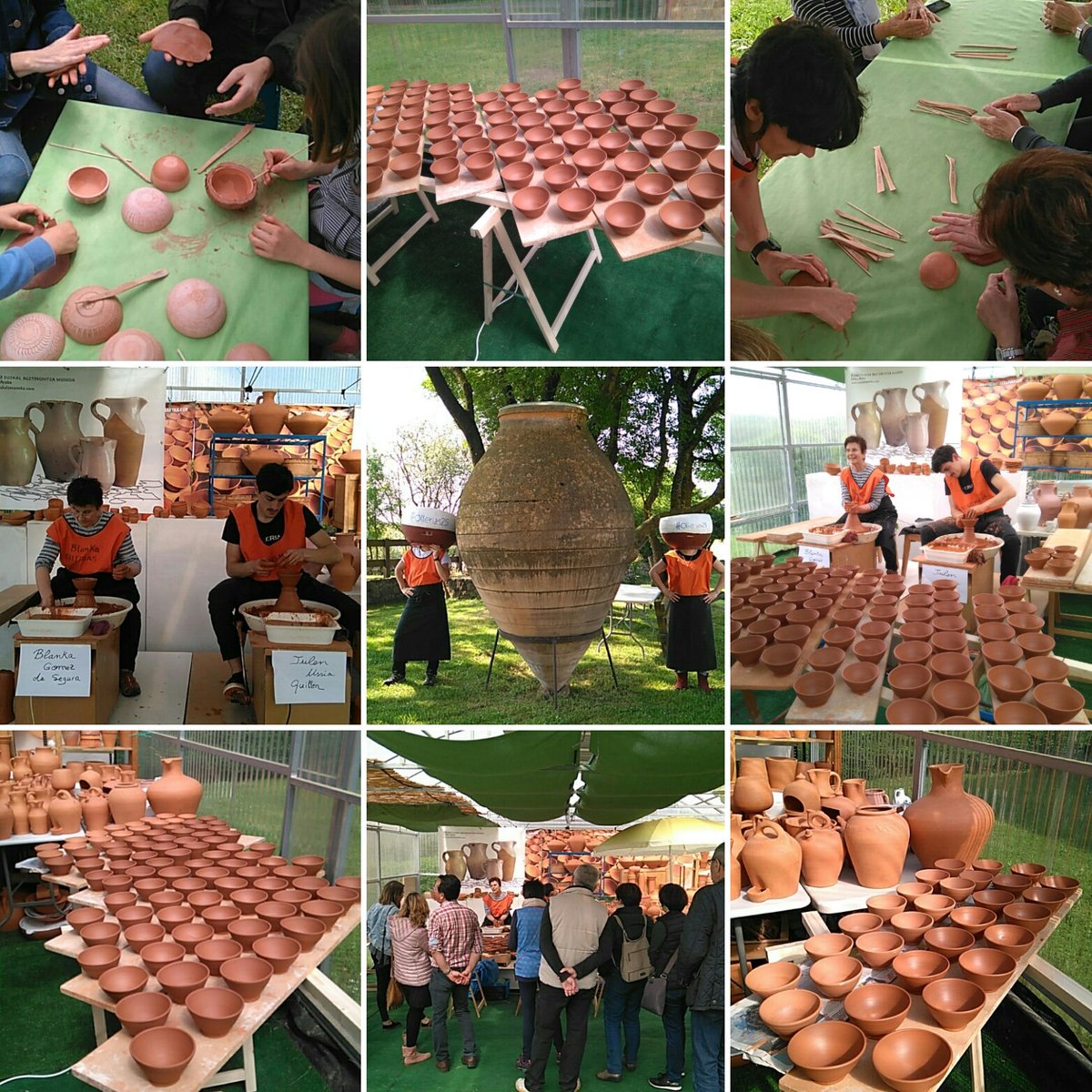 <a href="/MiriamUrt/">Miriam Urtaran</a> <a href="/OlleriasM/">Ollerias Museo</a> #SomosBarroRadio3 saberes compartidos con las generaciones presentes y futuras. Maratón de katilus (cuencos) en <a href="/OlleriasM/">Ollerias Museo</a>