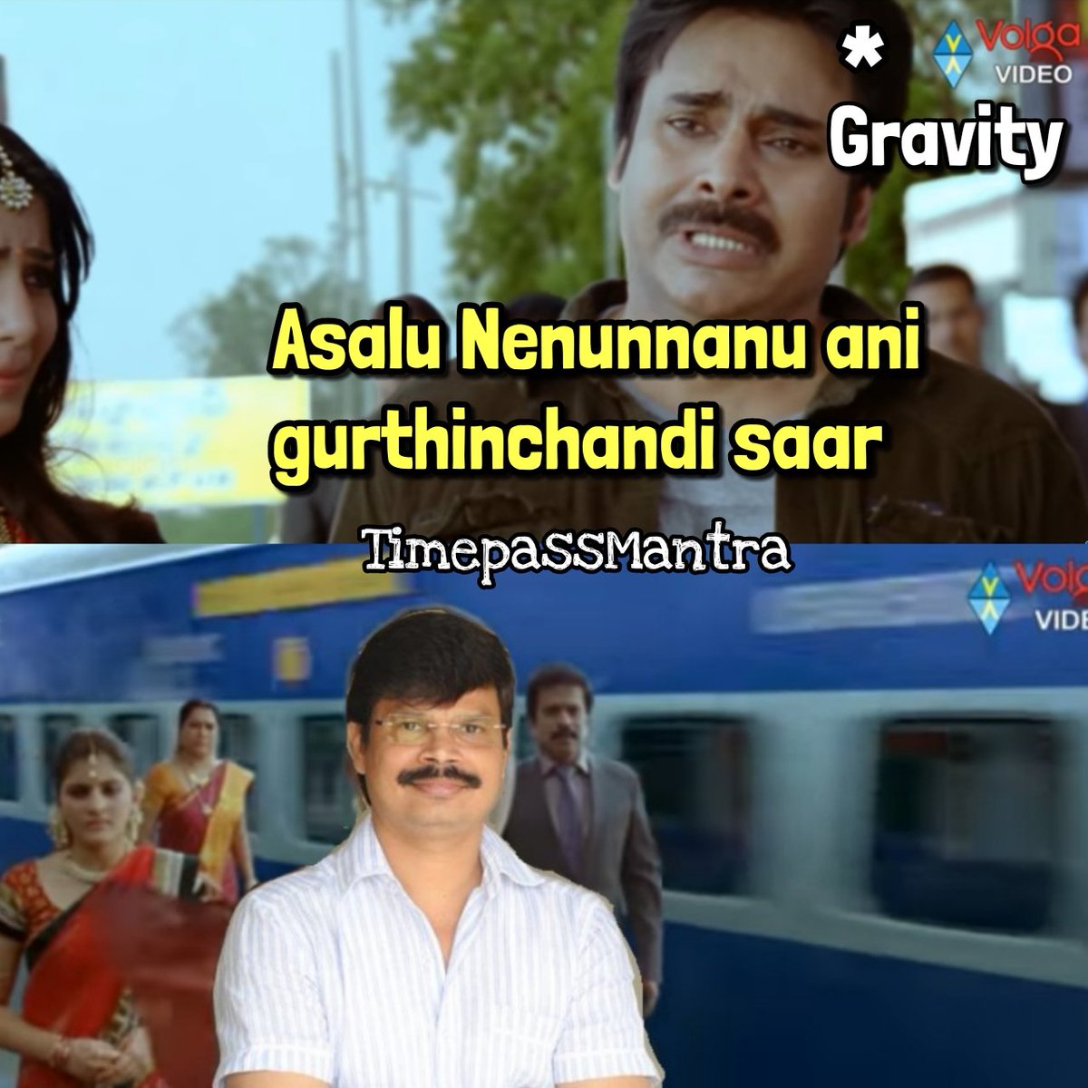 Timepass Mantra Comedy Memes Telugu on Twitter: &quot;Gurthinchandi saarvadu😥🙏 #Boyapati #Gravity #RamCharan #2018 #telugu #comedy https://t.co/W9H43Tkf5T&quot; / Twitter