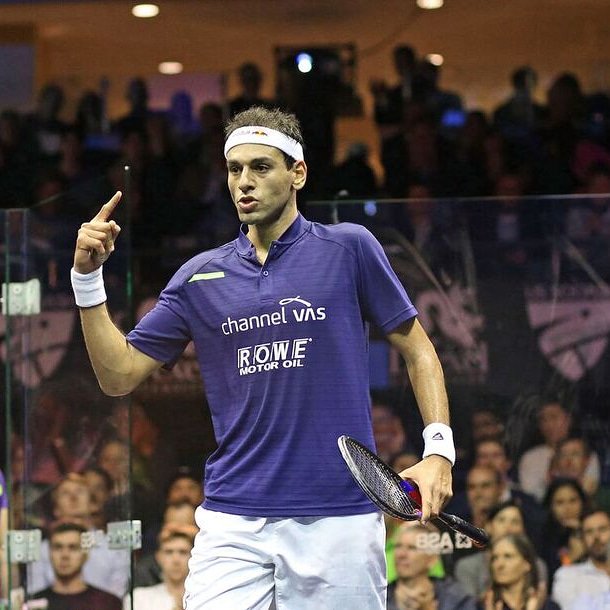 3rd #USOpenSquash title for <a href="/MoElshorbagy/">Mohamed ElShorbagy</a>!
Congrats champion 👑
#FightSmart🔻