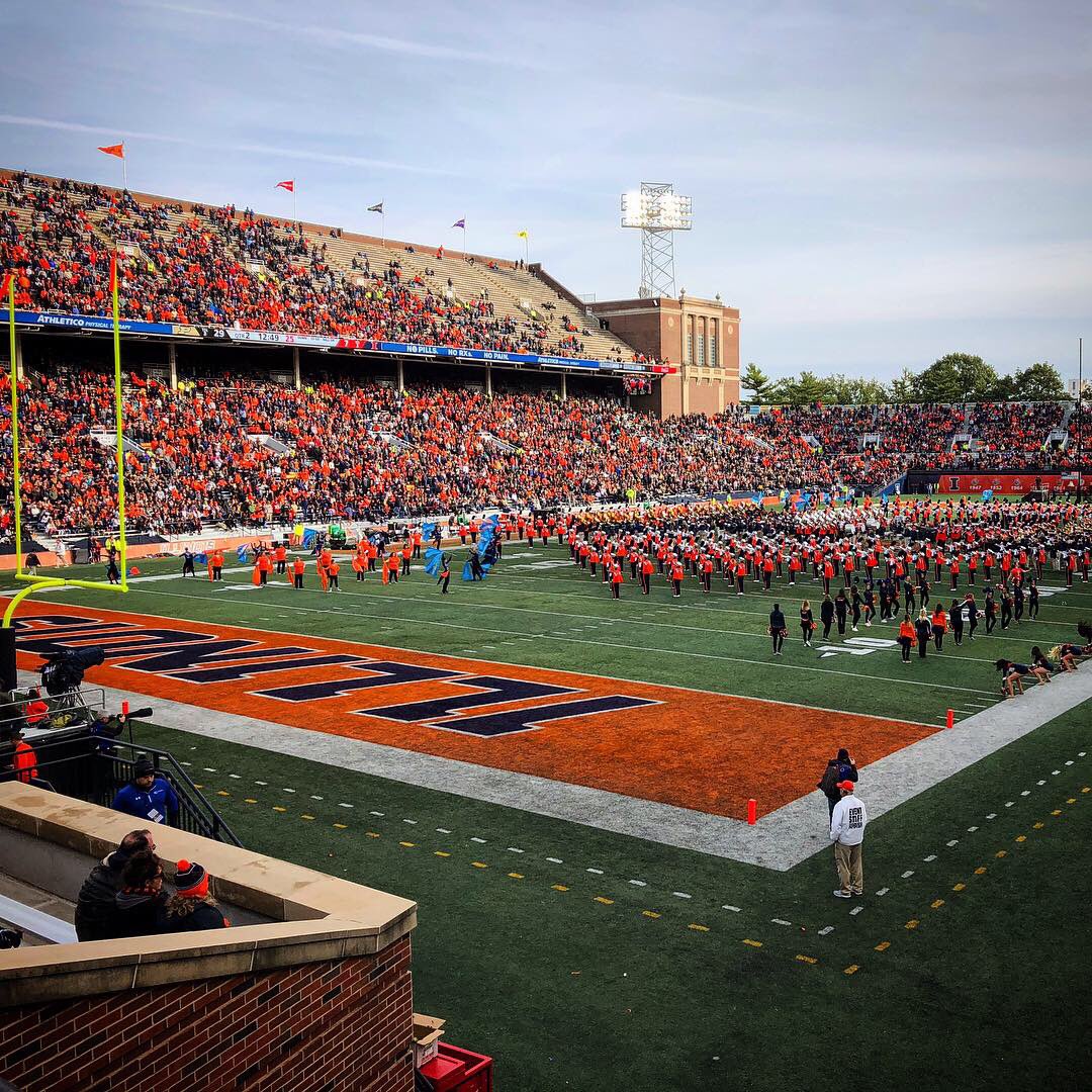 NYeoman's tweet image. Fun time yesterday in Champaign with family and friends. #BoilerUp #FallisforFootball