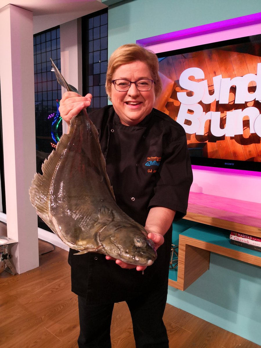 SundayBrunchC4's tweet photo. We're talking all things flat fish with CJ Jackson #SundayBrunch https://t.co/nfDya2Xetm