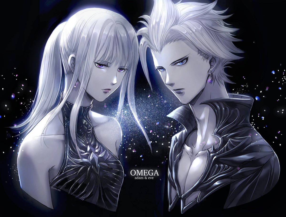 Pa Twitter オメガ Mとf 銀髪と灰色肌超好き