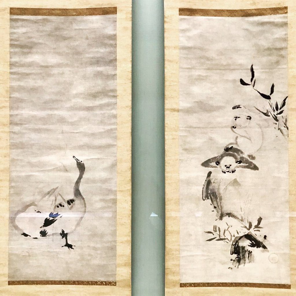 東京国立博物館本館の常設展示から良かった作品。前田青邨 「竹取物語