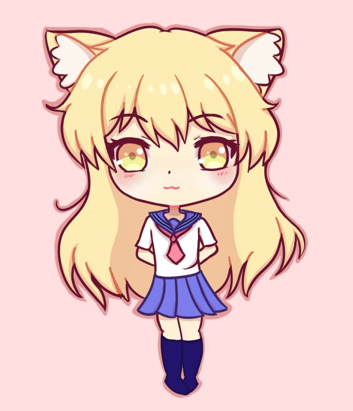 Cute chibi anime or pet avatar in pastel style  Upwork