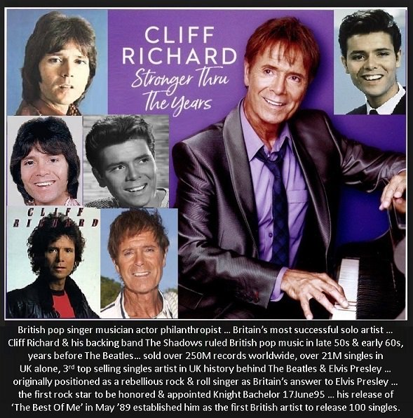 Happy 78th Birthday, Sir Cliff Richard! 