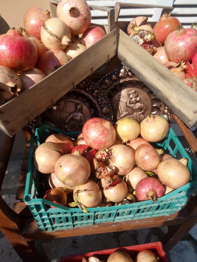 Gelatina di melograno.
Tutto produzione propria
L'orto di Cincinnato