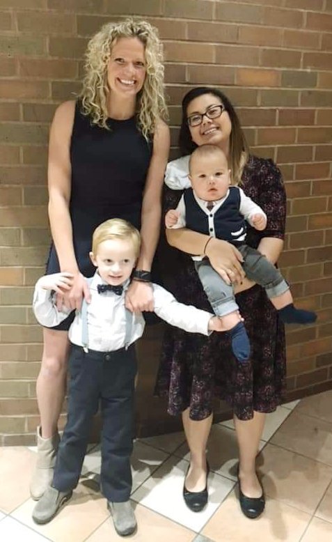 Our most handsome dates to #HOCO2018 👶🧒<a href="/MHS_Health24/">Coach Wilson</a>