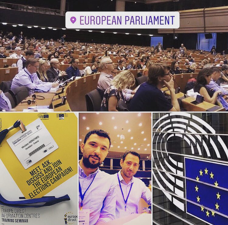 EDIC_Crete's tweet photo. ❇️ Το @EDIC_Crete 🇬🇷🇪🇺 συμμετείχε στις εργασίες του training seminar 📝 που πραγματοποιήθηκε στις 📍Βρυξέλλες (📆11-12 Οκτωβρίου 2018) από την Ευρωπαϊκή Επιτροπή 🇪🇺μεταξύ των 420 EDICs ℹ️ από όλη την ΕΕ.
#EE2019 #EDIC #EuropeDirectCrete #RegionCrete https://t.co/n7XRKaQtoW