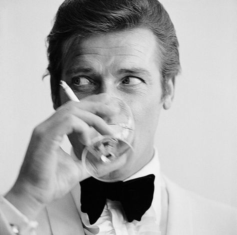 Happy 91st birthday to the great man in the sky, <a href="/sirrogermoore/">Sir Roger Moore (Legacy)</a>

Bottoms up, old friend!