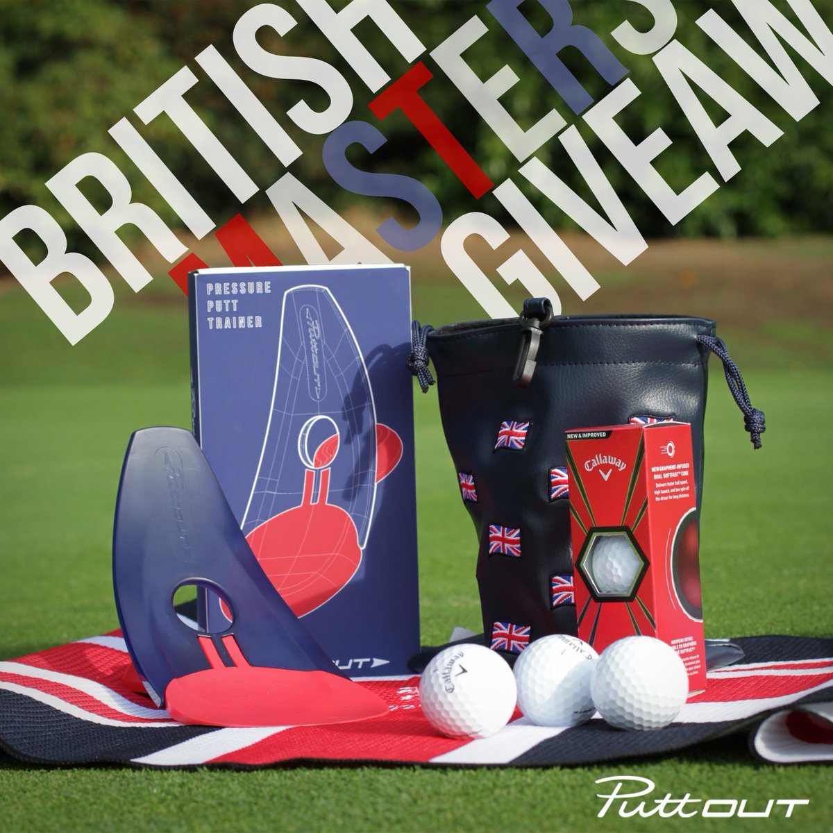 puttoutgolf's tweet image. How about a PuttOUT x #BritishMasters giveaway hmm?

One lucky winner will win: a Walton Heath 🇬🇧 towel, a sleeve of Callaway TruVis balls, a British Masters bag AND a special edition blue/red PuttOUT!

Just follow us, RT this tweet and you're in with a chance to win it all! 🙌