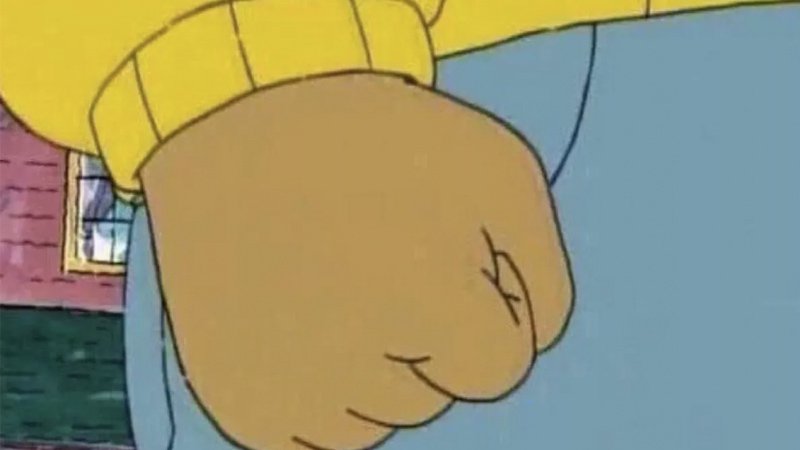jiwoo5's tweet photo. when u wanted to copy the arthur meme but realize you’ve taken a picture of the wrong hand https://t.co/NjQqzKM0ow