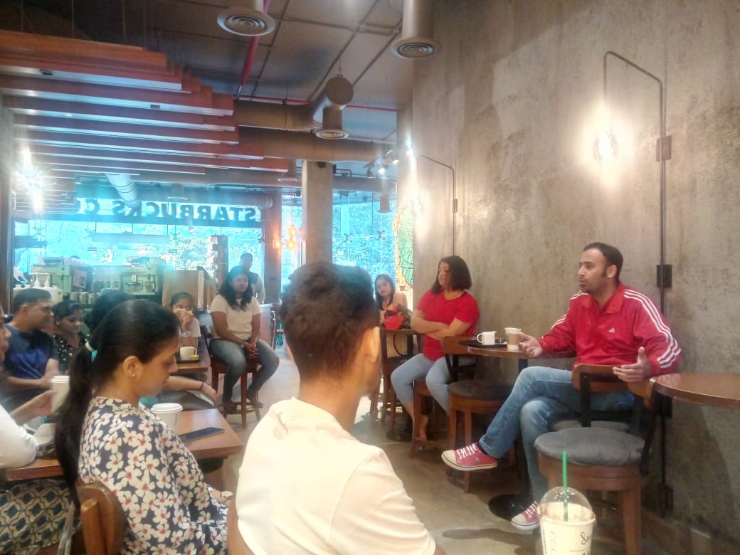 LeanInPune's tweet photo. This monthly meet of #LeanInPune Chapter was about "Dreams Vs Success". We thank speaker Siddharth Deshmukh for taking us through his amazing journey with special mention of the importance of family's support in realizing the child's passion.Just listen to your "kick".@LeanInOrg https://t.co/rmfZa9WNNU