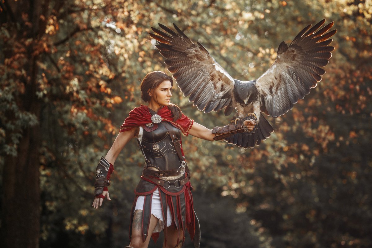 MissSkunk's tweet image. Ikaros! 📸 @Eosandy  #kassandra #ubisoft #AssassinsCreedOdyssey @Ubisoft @assassinscreed @UbisoftQuebec