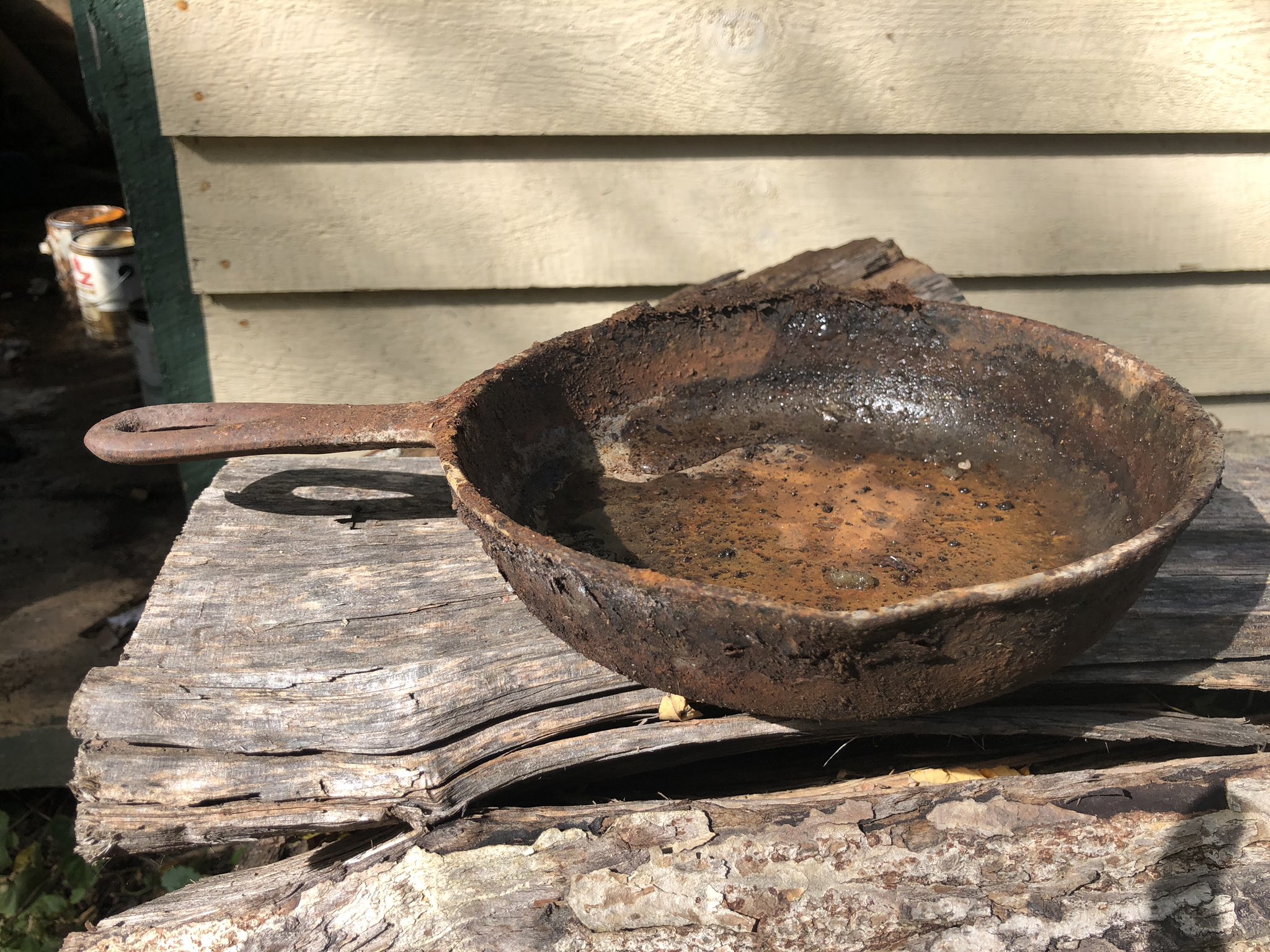 Can This Cast-Iron Skillet Be Saved?