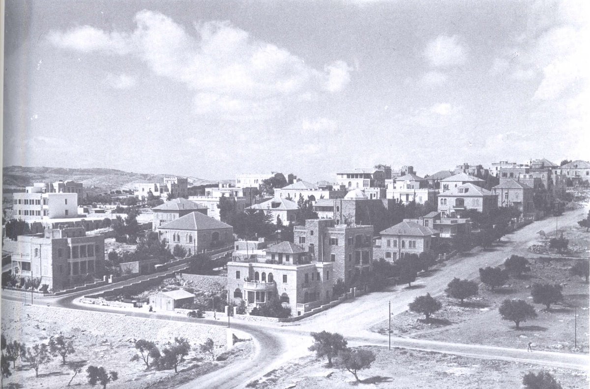 Talbieh حي الطالبية was a Palestinian neighborhood in West Jerusalem. It was built in the 20s and 30s by wealthy Pali Christian families. It faced Zionist attacks in 1948 that stole their fancy homes, gave it to Zionist leaders like Golda Meir, and made people leave by force.