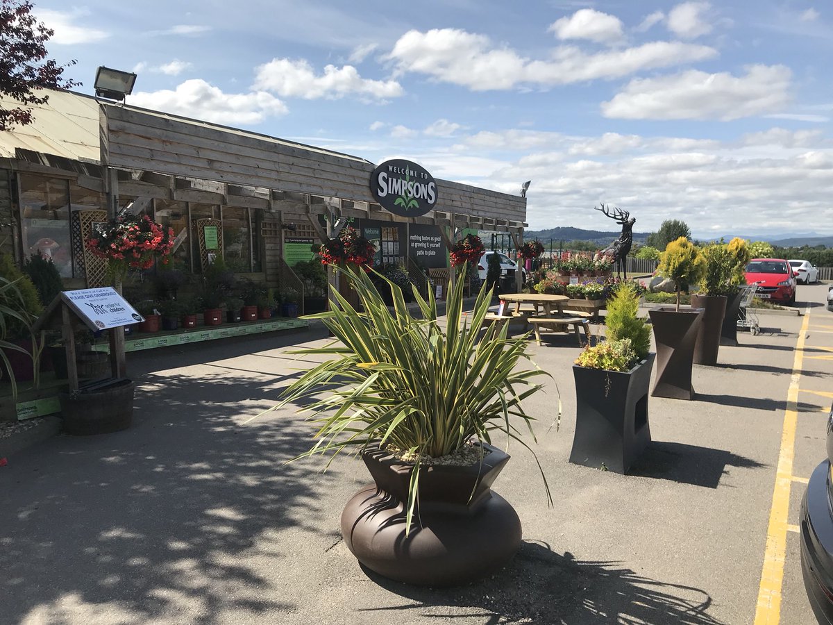 Simpsonsgarden's tweet image. If you’re visiting the #highlands &amp;amp; #Inverness this #Octoberbreak - make sure you come and see us! @GC_Association Scotland’s Destination Garden Centre of the Year &amp;amp; @SOLAwards Best Garden Centre winner! There’s a lot going on behind these doors! #morethanagardencentre