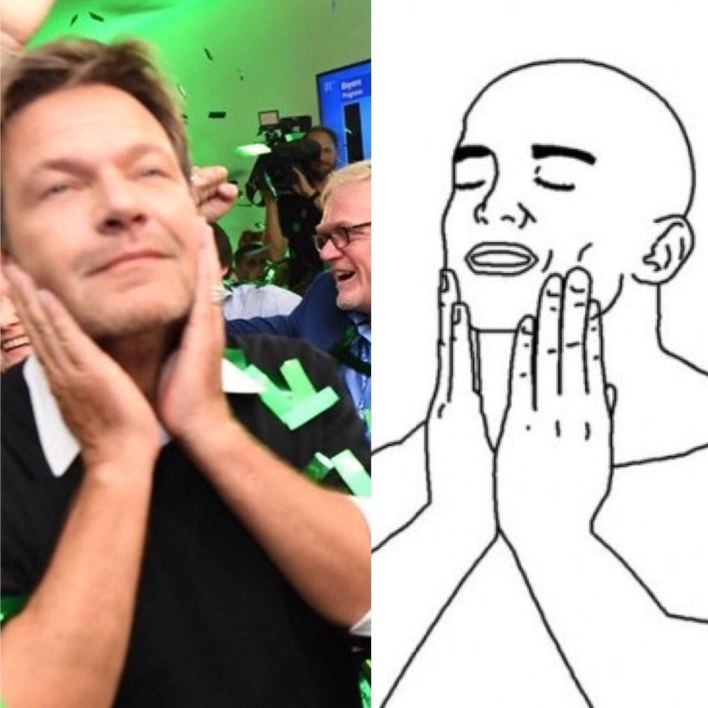 Wenn deine Partei in #Bayern das Projekt 18 erfolgreich abgeschlossen hat... #ltwby2018 #Habeck