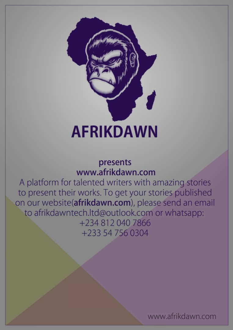 Are you a talented Writer and will love to get your work published on Afrikdawn.com ?? Kindly buzz   @iAmUnited__  on 08120407866 or send to email on flyer #AfrikdawnReader