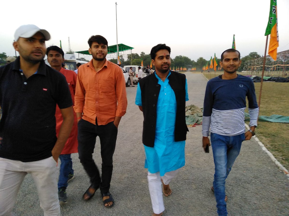 Pmishrabjp's tweet photo. #AmitShahInRewa
कल दिनांक 15 अक्टूबर को रीवा में रीवा एवं शहडोल संभाग के संयुक्त कार्यकर्ता सम्मेलन को राष्ट्रीय अध्यक्ष श्री @AmitShah जी संबोधित करेंगे।
आज कार्यक्रम स्थल जाकर कार्यक्रम की तैयारियों की समीक्षा की। साथ ही मौजूद पदाधिकारी एवं अधिकारी जन भी उपस्तिथ रहे।
@AmitShah https://t.co/nBnWt4UVEs