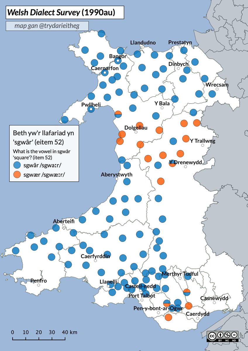 Trydarieitheg (@trydarieitheg) on Twitter photo Dyma ddosbarthiad yr 'æ fain' mewn geiriau fel 'sgwâr' yn y canolbarth (ac yn draddodiadol mewn rhannau o Forgannwg). I ba raddau mae hi'n dal ei thir heddiw? <a href="/iwanwynrees/">Iwan Wyn Rees</a> #meirionnydd #powys Dyma ddosbarthiad yr 'æ fain' mewn geiriau fel 'sgwâr' yn y canolbarth (ac yn draddodiadol mewn rhannau o Forgannwg). I ba raddau mae hi'n dal ei thir heddiw? <a href="/iwanwynrees/">Iwan Wyn Rees</a> #meirionnydd #powys