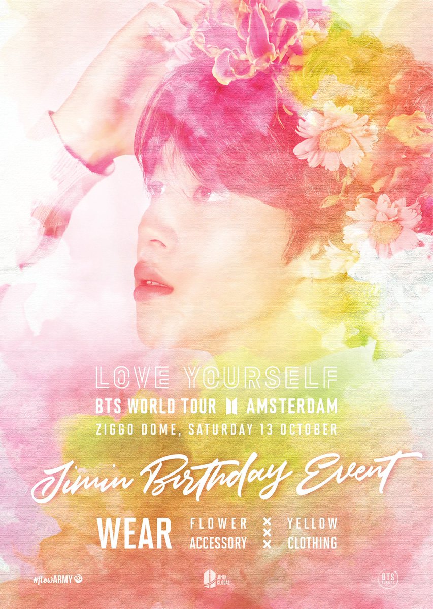 JiminGlobal's tweet photo. [#JiminToday]

"It was a sight reminiscent of a festival." 🌹💮🏵🌸🌻🌼🌷

Naver featured #flowARMY giving Jimin the world's biggest and most beautiful birthday bouquet for #HappyJiminDay. 

▶️ https://t.co/Cot9adWCMx

Project is by @graphicfighter, @BTS__Europe &amp; @JiminGlobal.❣ https://t.co/CYD8q2IB6r