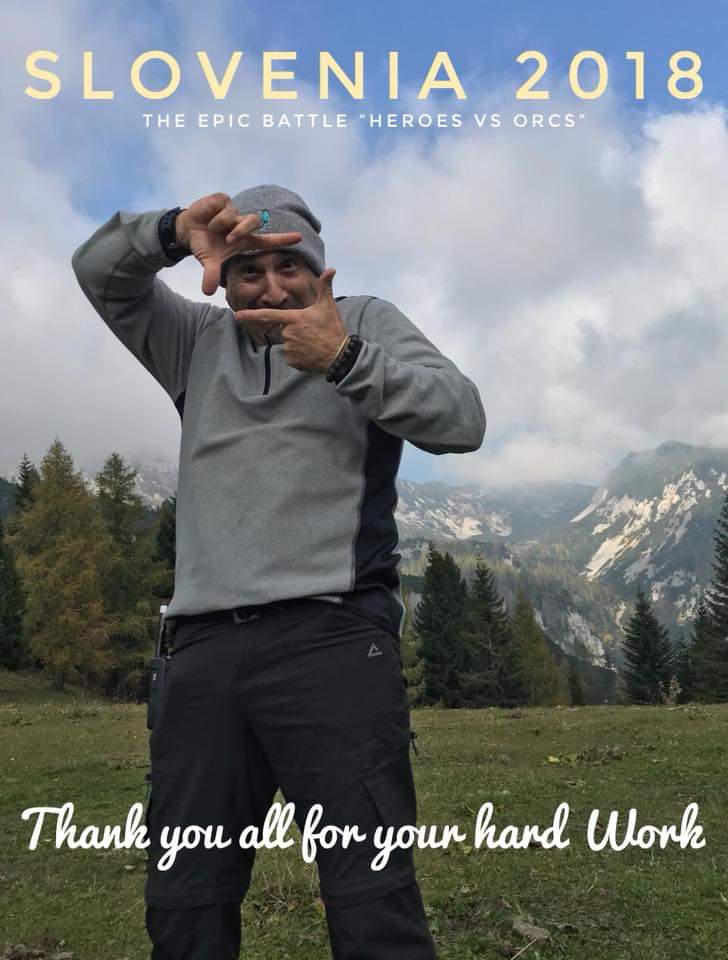I had  the most amazing week working in beautiful Slovenia with an awesome Crew

Very well done to all the “Orc and Hero Army” You guys did a remarkable job in such a short space of time.! You should all be very proud of your work and you all worked incredibly hard

#filmmaking