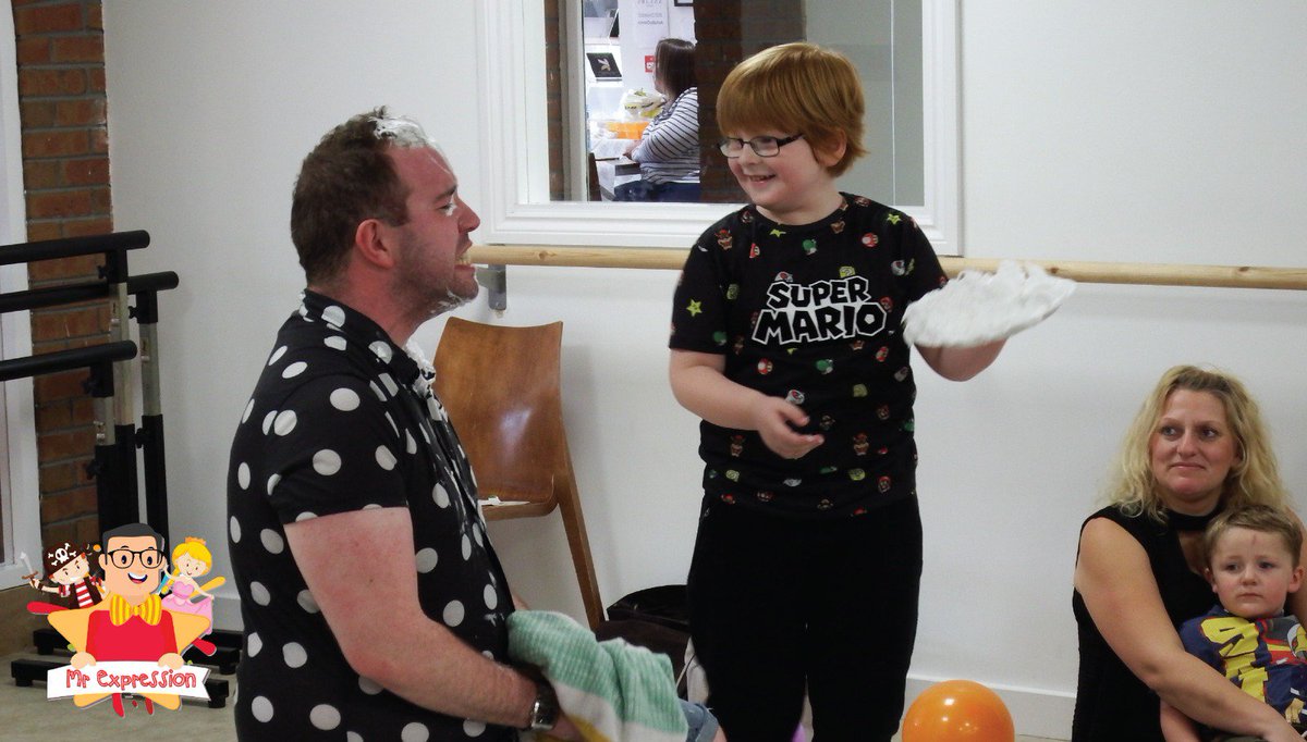 ExpressionMr's tweet image. Mr Expression had an amazing time at the birthday parties yesterday! Fantastic work everyone!