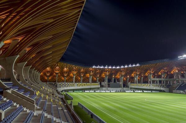 Of course my previous favourite was the Pancho Arena in Hungary with a capacity of less than 4,000