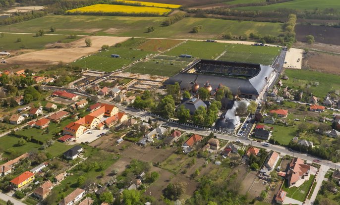 Of course my previous favourite was the Pancho Arena in Hungary with a capacity of less than 4,000