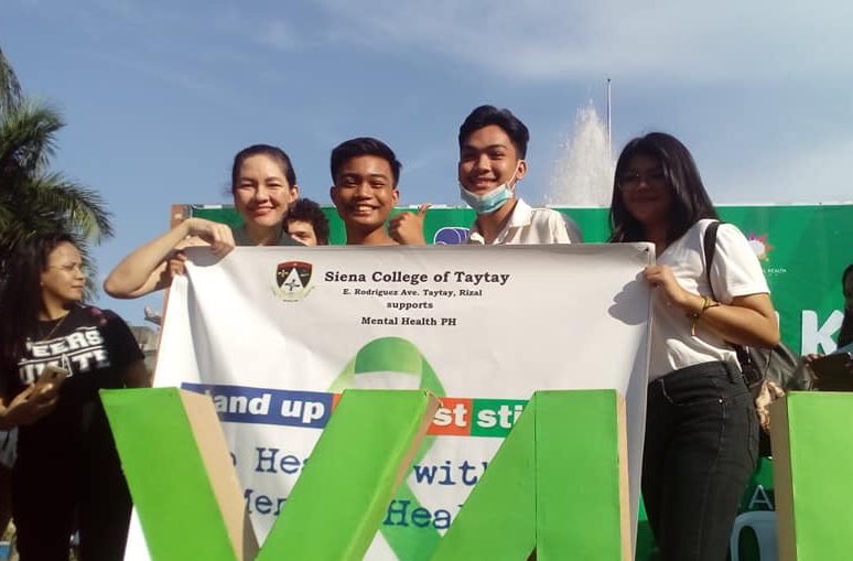 sctibed_sc's tweet photo. EARLIER | Siena College of Taytay joins the Solidarity Walk for Mental Health alongside different schools and organizations. #StandUpAgainstStigma #Y4MH πͺπ» https://t.co/fAH4QqGYaO